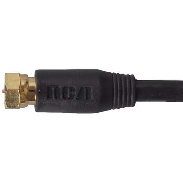 RG6 50 ft. Coaxial Cable (Black)