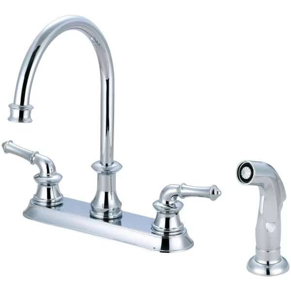 Two Handle Kitchen Faucet in Chrome