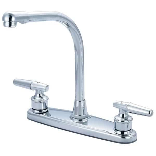 Two Handle Kitchen Faucet in Chrome