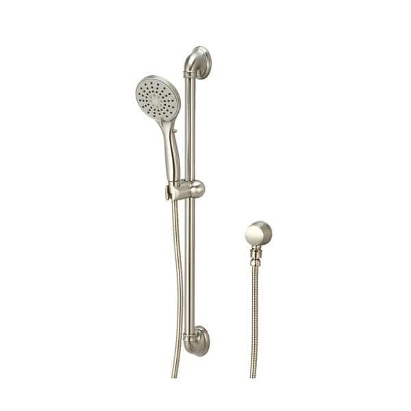 Handheld Shower Set, Wallmount, Brushed Nickel, Weight: 4.8