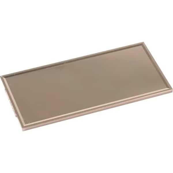 Gold Polycarbonate Filter Plate, 2 x 4-1/4, Shade No 10