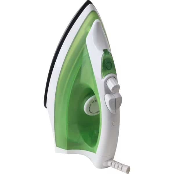 Steam and Dry Iron with Non-Stick Sole Plate and Steam Control