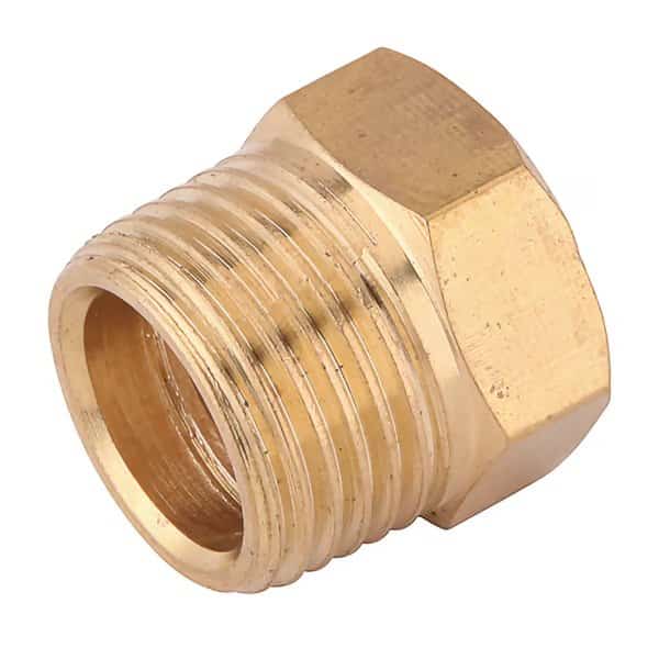 B3814RP 3/8" x 1/4" Brass Reducer Plug