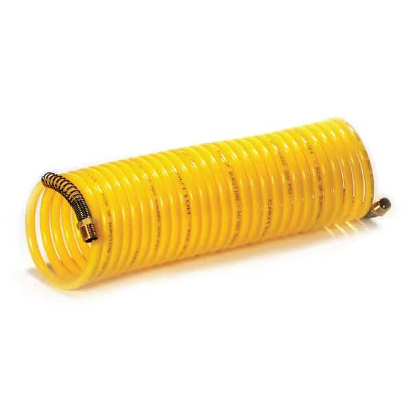 1/4" x 25Ft Nylon Recoil Air Hose, Primefit, Mfr#: NYR14025