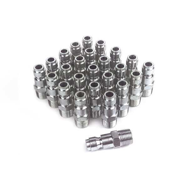 Automotive Plug 3/8" x 3/8" Male NPT, 25PCS