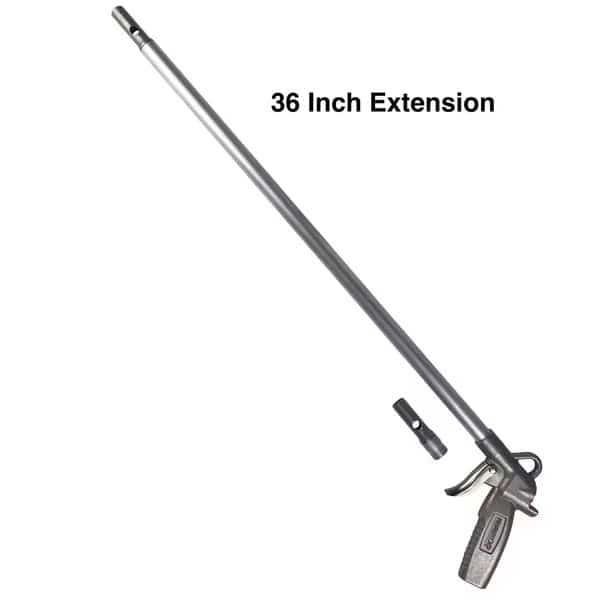Industrial Blowgun w 36-in. Extension and 2 Hi Flow Tips