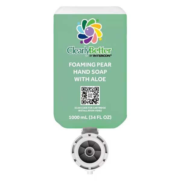 Liquid Clearly Better Foaming Pear Hand Soap with Aloe 4 PK