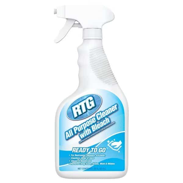 RTG ALL PURPOSE CLEANER WITH BLEACH; 6x34 oz., 6PK