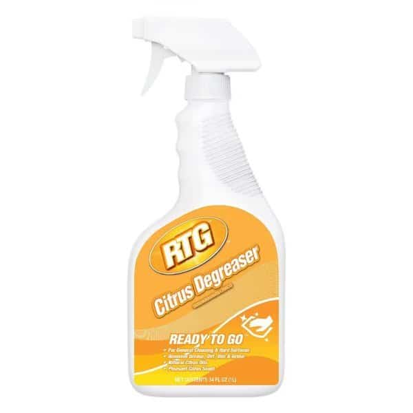 Citrus Degreaser, 34 oz Liquid, Clear Yellow, 6 PK