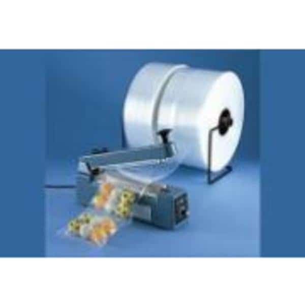 Blue Polyethylene Layflat Tubing, 0.006 X 8.000 X 1000 FT Roll