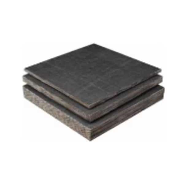Impact Shock Ctrl Fabreeka Pad, 0.500 X 4.000 X 4.000, 90A Each