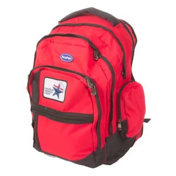 Backpack, Red, With Mrc Logo Embroidery