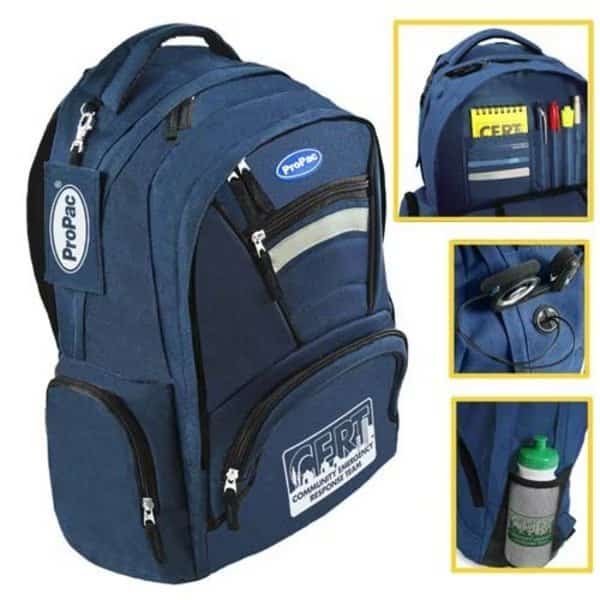 BACKPACK, BLUE, CERT, Propac, Mfr#: D2012-BLU-CERT
