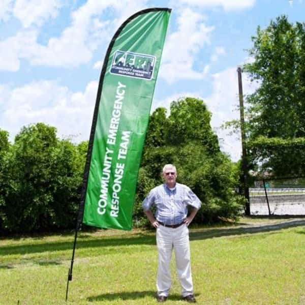 CERT FEATHER FLAG KIT