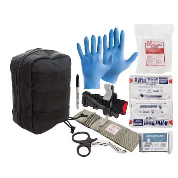Level 2 Bleeding Control Molle Kit, Black