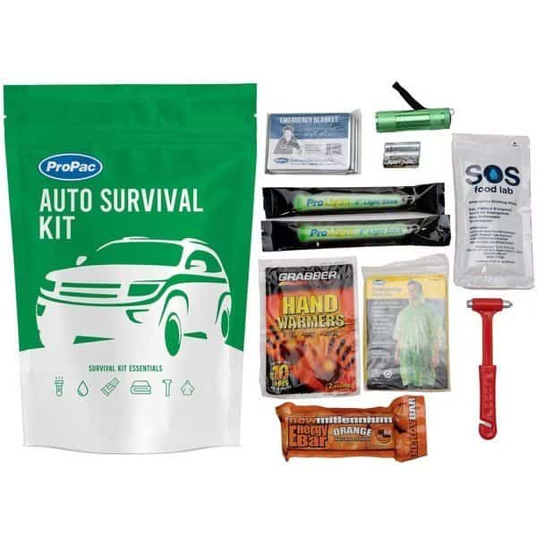 Auto Safety Stand Up Pouch Kit