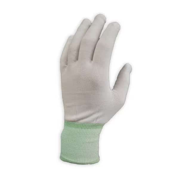 Pure Touch Full Finger Nylon Glove Liner, Size L, 300pair/PK, Moisture Wicking & Barrier Protection