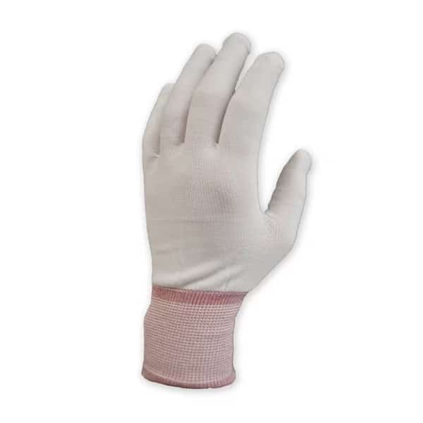 Pure Touch Full Finger Nylon Glove Liner, Size XL, 300pair/PK, Moisture Wicking & Barrier Protection