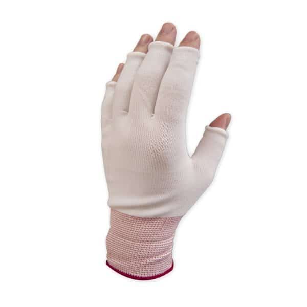Pure Touch Half Finger Nylon Glove Liner Size XL, 300pair/PK, Moisture Wicking & Barrier Protection
