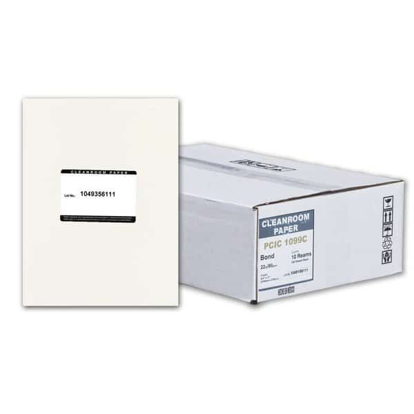 Pure Image Poly Cleanroom Paper, 8.5x11, Cream 22lb, 250 sheets /ream, 10 reams p/PK