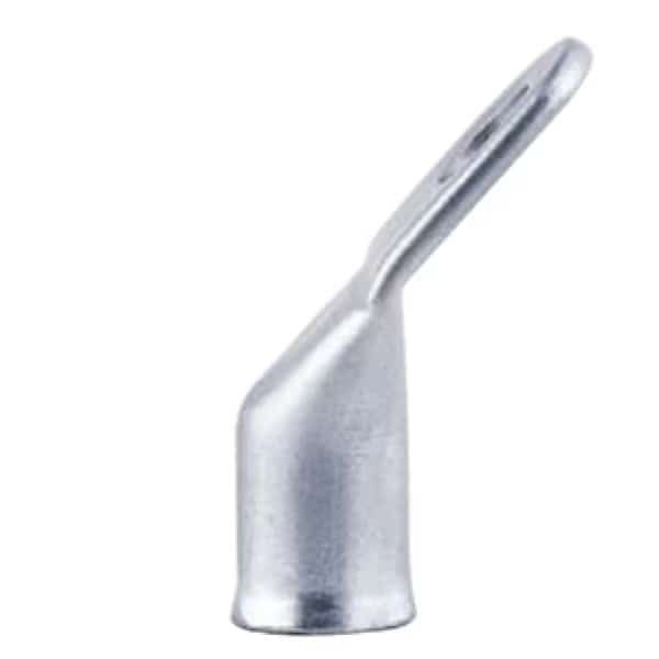 Battery Lug, 45°, 8 GA, 5/16", Tin Plated Copper, PK10