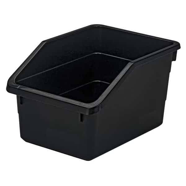 Nesting Parts Bin, 10-1/4"X7-1/2"X6", Black