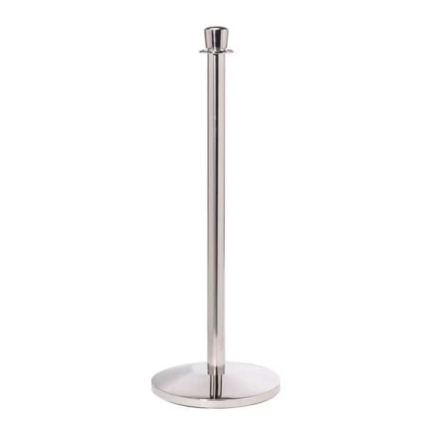 RopeMaster 351, Crown Top, Sloped Base, Satin Stainless Steel