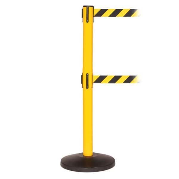 SafetyMaster Twin 450, Yellow, 13' Ylw/Blk ESD PROTECTED AREA Belt