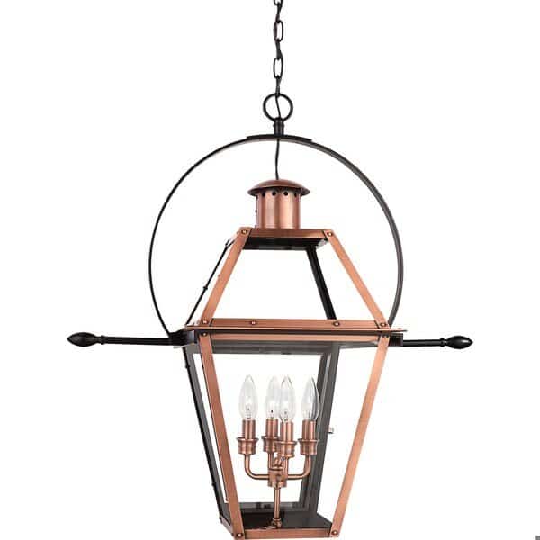 Rue De Royal 4-Light Aged Copper Pendant
