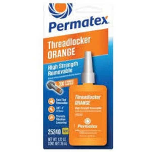 PA High Strength Removable Threadlocker Orange 35ml