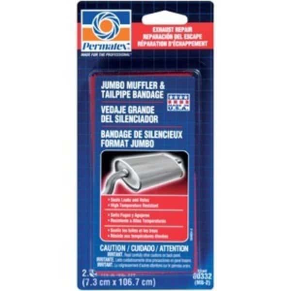 Automotive Muffler &Tailpipe Bandage Jumbo 120.54sq in carded
