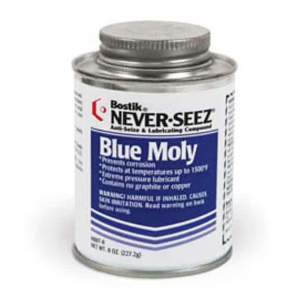 Never-Seez NBBT-8 Blue Moly Brush Top 8oz