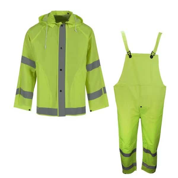 Outerwear Econo-Viz Series Suit-Hi Viz Lime-M