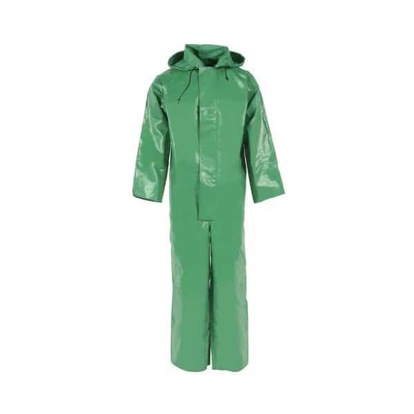 Outerwear Chem Shield 96 Series Cvrall w/Hd-Grn-3X