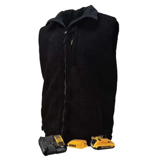 Heated Jackets Heated Reversible Vest Kitted-Blk-3X