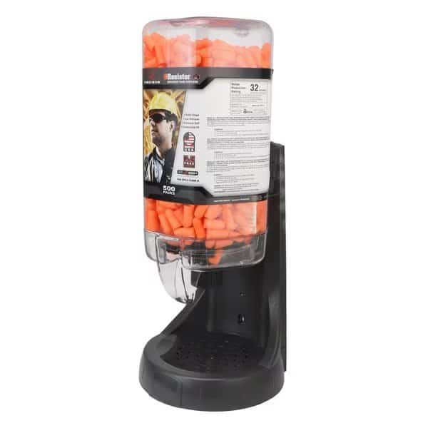 Ear Plugs Refillable Disp w/Resistor Plugs-500Pr