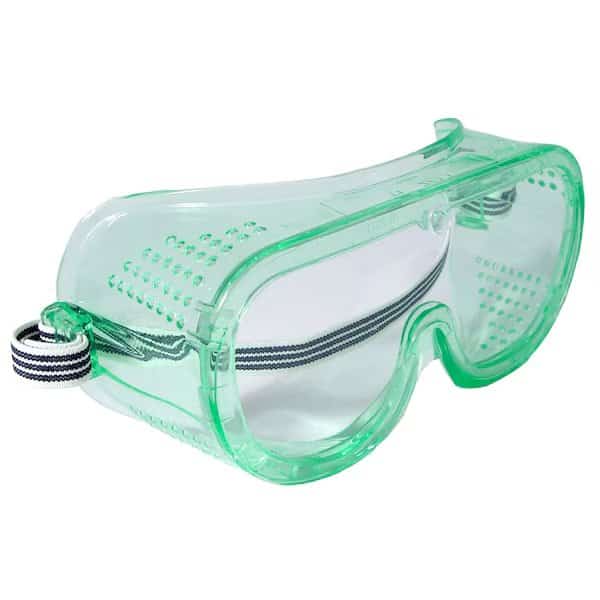 Impact Resistant Safety Goggles, Clear Lens, PR