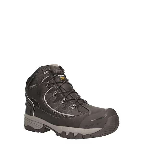 Composite Toe Boot, 10.5, Leather, Black, 1160