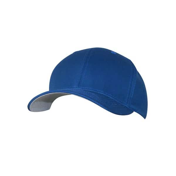 Fitted Cotton Blend Cap Royal Blue L/XL