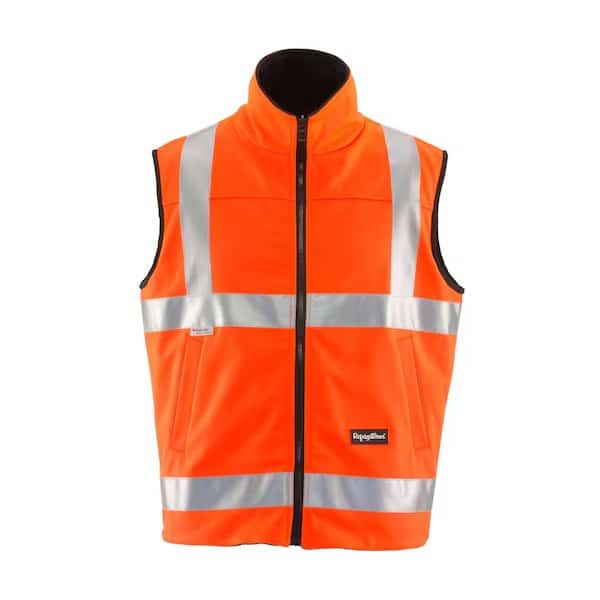 Hivis Reversible Softshell Vest Hv Orangel2 XLg