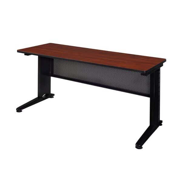 Rectangle Tables > Training Tables > Fusion Training Tables, 60 W, 24 L, 29 H, Wood|Metal Top