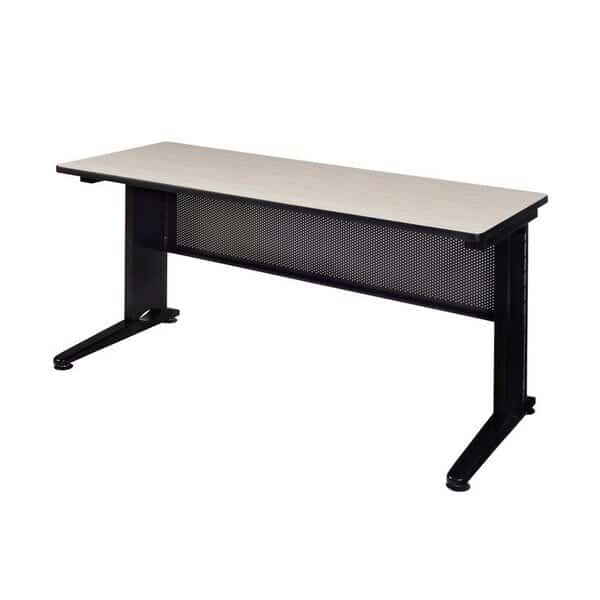 Rectangle Tables > Training Tables > Fusion Training Tables, 72 W, 24 L, 29 H, Wood|Metal Top