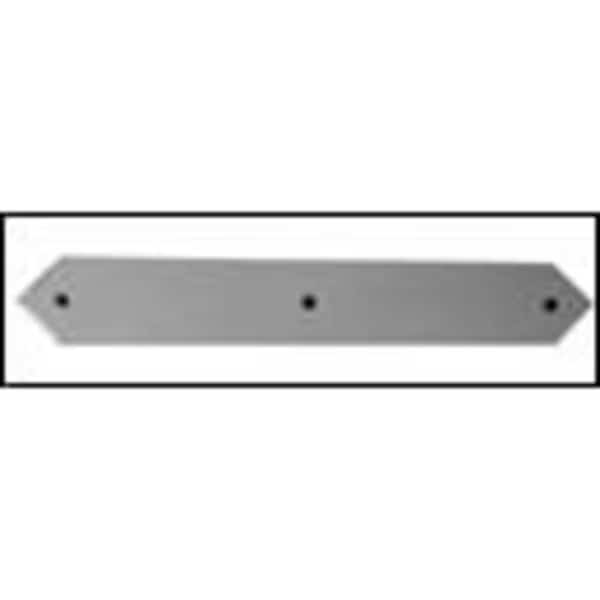 1035 Strap Hinge Back Plate for 19 Long Hinges - Powder Coated