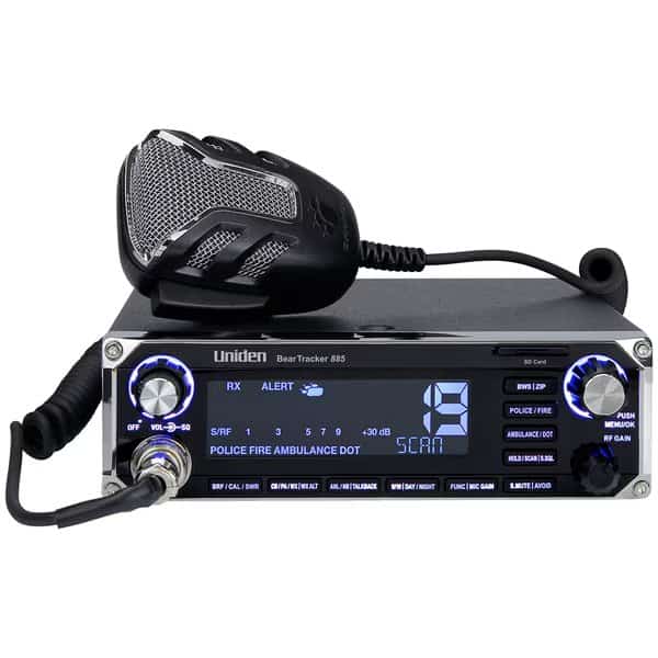 Hybrid CB Radio/ Digital Scanner w/ BearTracker Warning System