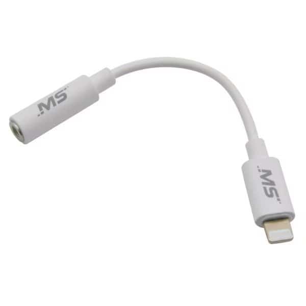 Lightning to 3.5 mm Port Wht