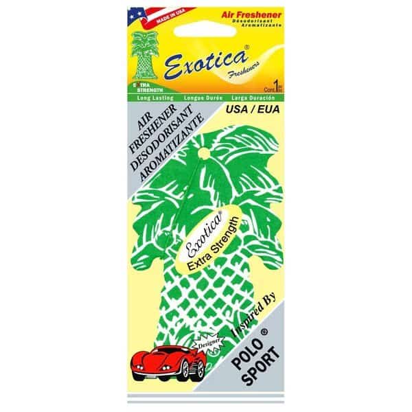 AIR FRESHENER POLO/SINGLE TRILINGUAL
