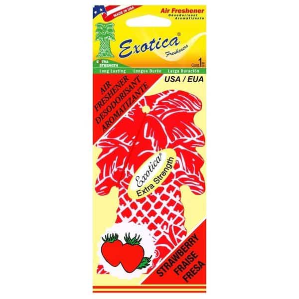 AIR FRESHENER STRAWBERRY/SINGLE TRILINGU