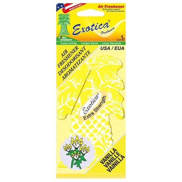 AIR FRESHENER VANILLA/SINGLE TRILINGUAL