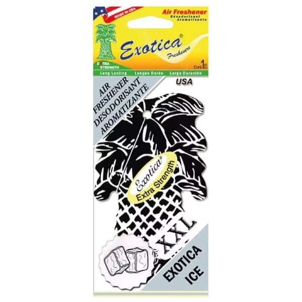 AIR FRESHENER XXL BLACK ICE TRILINGUAL