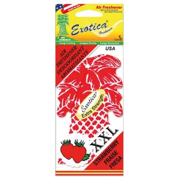 AIR FRESHENER XXL STRAWBERRY TRILINGUAL